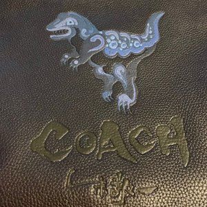 Coach Pouch 30 With Rexy By Zhu Jingyi